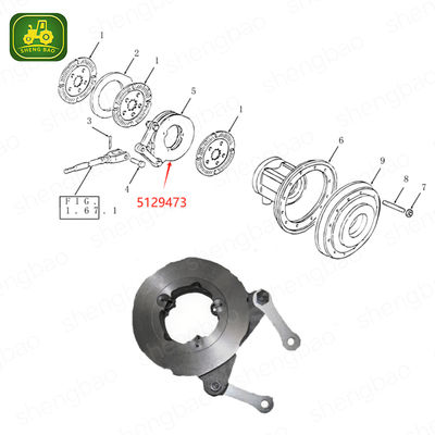 Partes da transmissão 5129473 91786975 1967572C1 Disco de comando para tractor