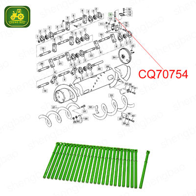 Partes de plataformas de corte CQ70754