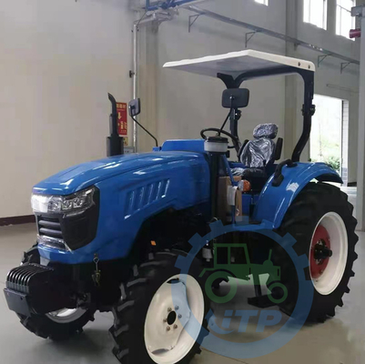 Movimentação da roda de 75HP Mini Agricultural Farm Tractors 4 2860 QUILOGRAMAS