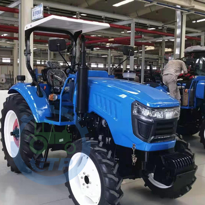 Movimentação da roda de 75HP Mini Agricultural Farm Tractors 4 2860 QUILOGRAMAS