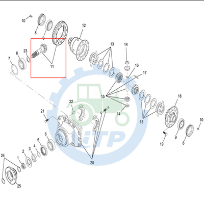 for CATegoria superior RE275344 Ring Gear e suitablle do pinhão para
