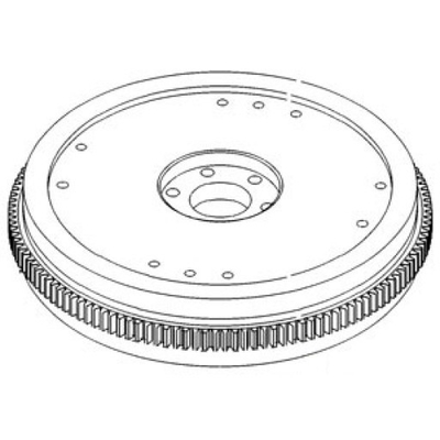 Holland Ford Trator Flywheel nova F1NN6375AA 81871636 128T