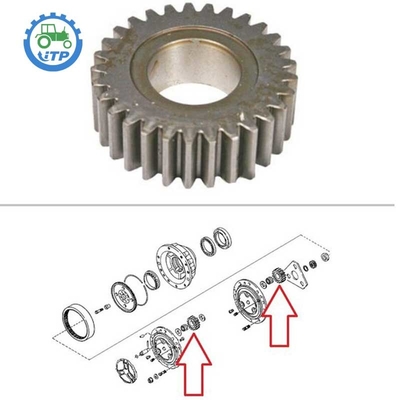 Backhoe 4WD Front Axle Planetary Gear K395110 5120 5220 do caso