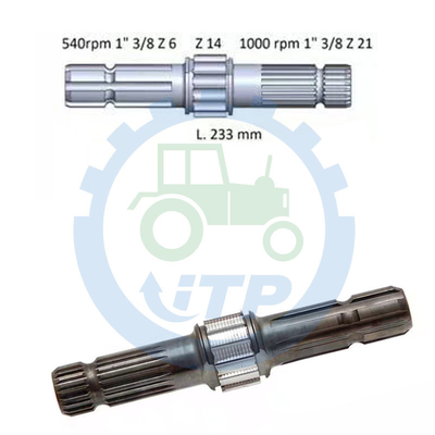 Eixo PTO L110178 L151598 L73282 para  61006200 6300 6400