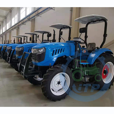 Tratores de exploração agrícola agrícolas poderosos do motor 4WD LC85 85hp do cilindro